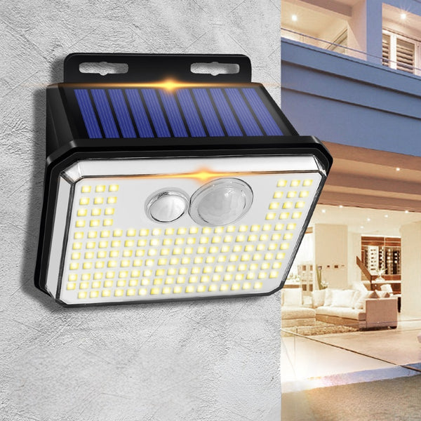 IP65 Waterproof Solar Outdoor Garden Lights Super Bright 178 LEDs