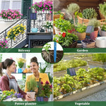 1pc DIY Solar-Powered Automatic Drip Irrigation System for Raised Beds, Greenhouses, Vegetable Gardens, Balcony & Hanging Plants
